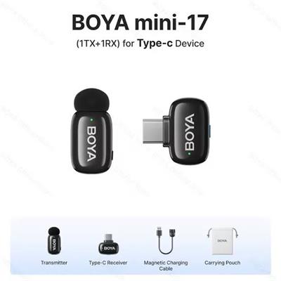 Boya Mini 17 Mic For Type C Mobile Phones 