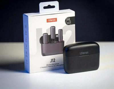 Ulanzi J12 Dual Collar Wireless Microphone – Lightning Connector for iPhone