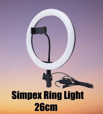 Simpex LED Ring Light For Tik Tok Videos