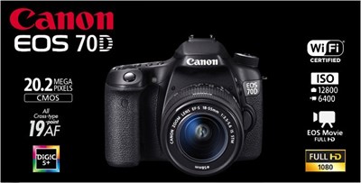 Canon 70D 18-55 IS STM