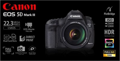 Canon 5D Mark III 24-105F4L Kit