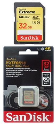 Sandisk Extreme 32GB 60 MBPS