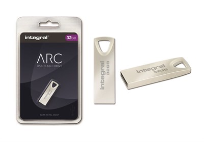 Integral ARC 32GB 2.0 Metal USB