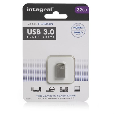 Integral Metal Fusion 32GB USB 3.0