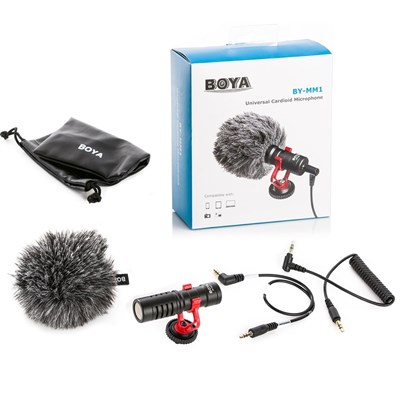 Boya MM1 Microphone Best For Vlogs and Youtube Videos 