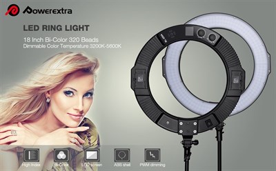 RL-320A Professional Big Ring Light 19 Inch Best For Beauty Saloon