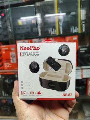 NeePho NP57 Wireless Collar Clip Microphone 