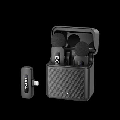 Boya V3 Dual Wireless Collar Mic For iPhone Lightning 