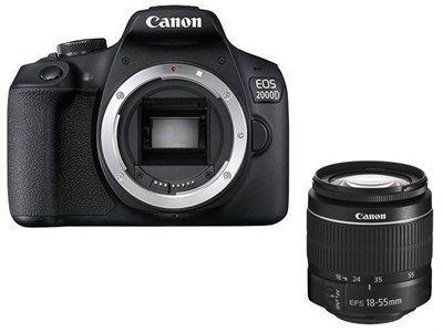 Canon 2000D Kit 18-55 Lens 