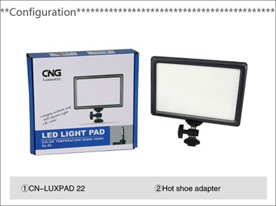Luxpad 22 Video Light