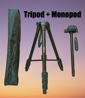 Tripod + Monopod 2 in 1 Professional Camera Stand 