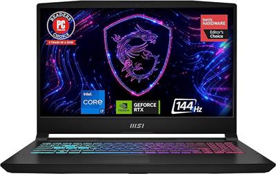 MSI Katana 15 B13VFK Gaming Laptop 13th Gen Core i7-13620H, 16GB DDR5, 1TB SSD, NVIDIA RTX 4050 6GB Graphics, RGB Keyboard, 15.6" FHD IPS 144Hz, Windows 11 Home