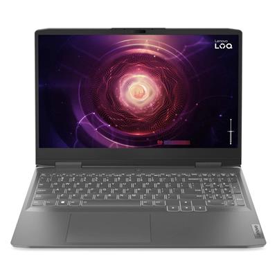 Lenovo LOQ 15APH8 AMD Ryzen 7-7840HS, 8GB DDR5, 512GB SSD, NVIDIA RTX 4050 6GB Graphics, 15.6" FHD IPS 144Hz, White Backlit Keyboard, Windows 11 Home, Storm Grey