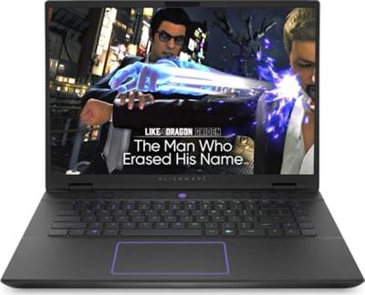 Dell Alienware M16 R2 Intel® Core™ Ultra 7 155H Processor, 16GB Ram DDR5, 1TB SSD NVMe, NVIDIA® GeForce RTX™ 4070 8GB GDDR6 Graphics, 16" QHD (2560 x 1660) 240Hz, RGB Backlit KB, Windows 11, Dark Metallic Moon.