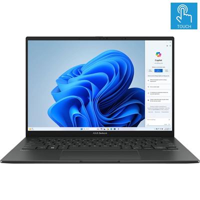 ASUS Zenbook 14 OLED Q415MA Business Touchscreen Laptop | Intel® Core™ Ultra 5 Processor 125H, 8GB DDR5, 512GB SSD, Backlit KB, 14" FHD OLED 0.2ms HDR 100% DCI-P3, Windows 11, Jasper Gray (Official Warranty)