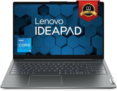 Lenovo IdeaPad 5 15IAL7 Intel Core i5-1235U 12th Generation, 16GB Ram DDR4, 512GB SSD NVMe, NVIDIA GeForce MX550 2GB GDDR6 Graphics, 15.6" FHD (1920x1080) IPS, Backlit KB, Free DOS, Storm Grey. 