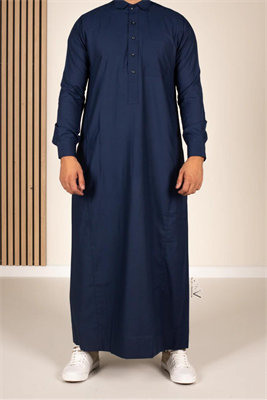 CHENO SAUDI THOBE - Navy Blue