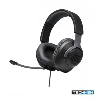 JBL Quantum 100: Black Over-Ear Gaming Headphones – Elevate Your Game with Immersive Sound and Comfort
