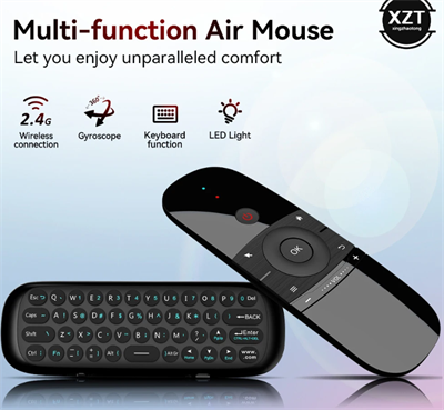 W1s 2.4g Air Mouse Remote Control Built-In 6-Axis Gyroscope Sensor Ir Learning For Smart Tv Android Tv Box