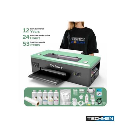 EraSmart A3 DTF Thermal Transfer Heat Printer Small Hat Clothes T-Shirt Entrepreneurship Pattern Printer