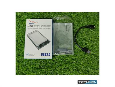 HAWK 2.5″ HDD Case USB 3.0 Crystal