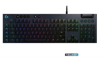 Logitech G813 RGB Mechanical Gaming Keyboard (Clicky White Switch)