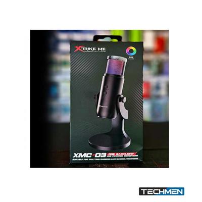 XTRIKE ME XMC-03 USB RGB Gaming Streaming Microphone For PC