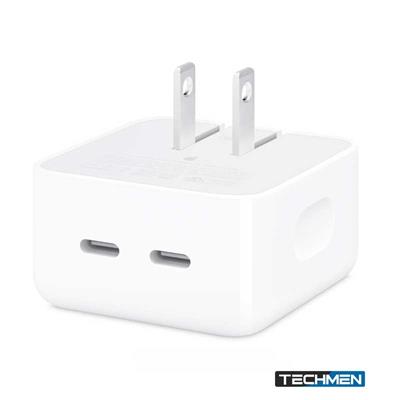 Apple 35W Dual USB-C Port Compact Power Adapter