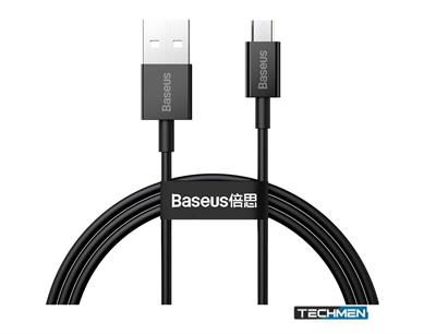 "Baseus Superior Series Fast Charging Data Cable USB to Micro 2A 1m Black  "