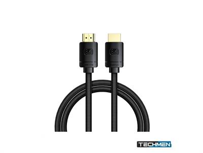 Baseus HDMI 8K to HDMI 8K Cable Adapter – High Definition Series (1.5m, Black)