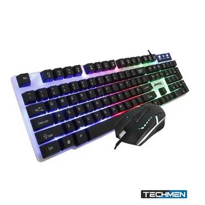 JEDEL GK-112 Pro Gaming RGB Keyboard and Mouse Combo