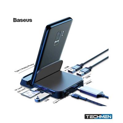 Baseus Mate Dock: Type-C HUB Station (Black)