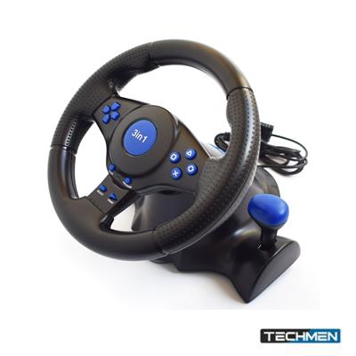 3-in-1 Vibration Steering Wheel