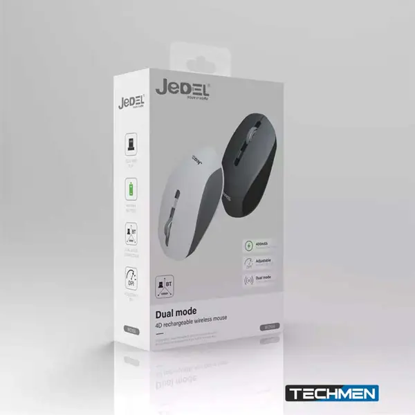 JEDEL WD156 Dual Mode ReCharging Wireless Office Mouse 1600 Dpi