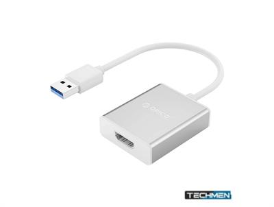 Orico USB 3.0 to HDMI Adapter UTH-SV-BP in Elegant Silver