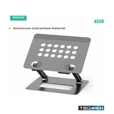 AMAZE A528 ALLUMINIUM METAL LAPTOP STAND - Grey