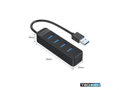 ORICO 4-Port USB 3.0 Hub TWU3-4A-10-BK-EP