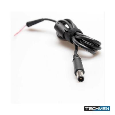 Power cord with plug for DELL laptops, 7.4×5.0mm, 1.2m, 19.5VDC, 4.62A