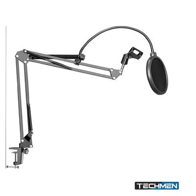 Professional Recording Microphone Stand with Pop Filter Studio Mic Stand