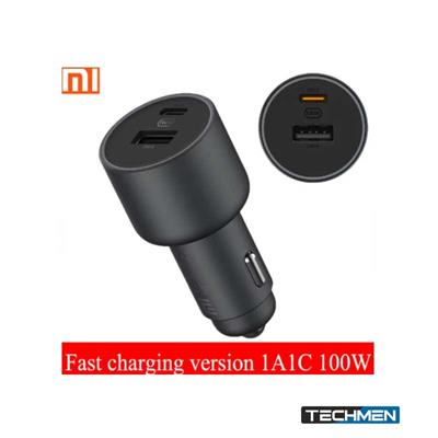 MI 100W Car Charger Fast Charge Version 1A 1C CC07ZM