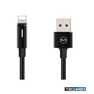 Mcdodo CA4600 King Series 2.4A Auto Power Off Lightning Cable Compatible For iPhone with LED Light (1.2m)