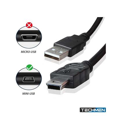 USB 2.0 Type A Male to Mini 5P Data Cable