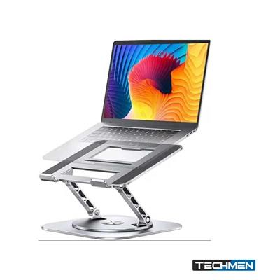 J19 Adjustable Laptop Stand 360 Rotating Ergonimic Foldable Laptop Riser