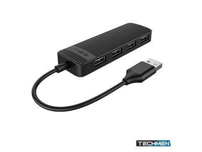 Orico 4 Port USB2.0 Hub FL02-BK-BP for Multi-Platform Compatibility