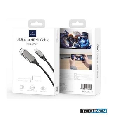 WIWU X10L Type C to HDMI Cable