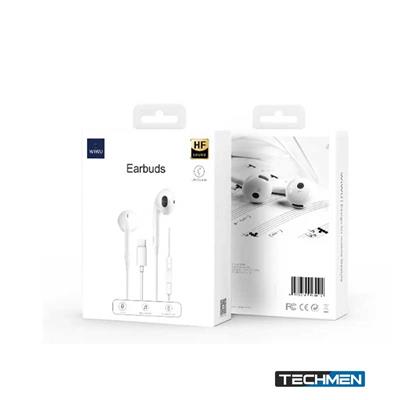 WIWU Type-C Earbuds 303 Handsfree (Plug and Play)