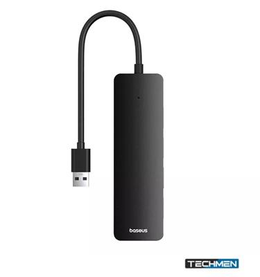Baseus UltraJoy Series 4-Port HUB Lite 15cm Cluster Black（USBA to USB3.0*4）