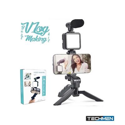 AY-49 Vlogging Tripod Video Making Kit