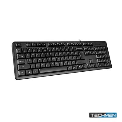 A4tech KK-3 Multimedia FN Keyboard- USB - Black