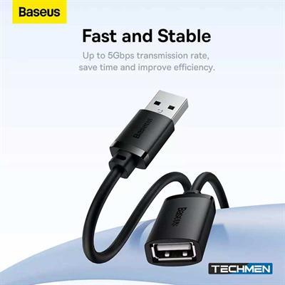 Baseus AirJoy Series USB 3.0 Extension Cable (0.5m, Black)